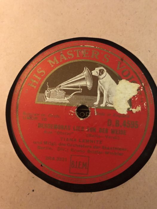 Discos de Gramofone (musica classica)