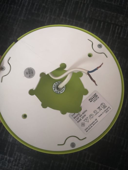 Lampa kinkiet z Ikea