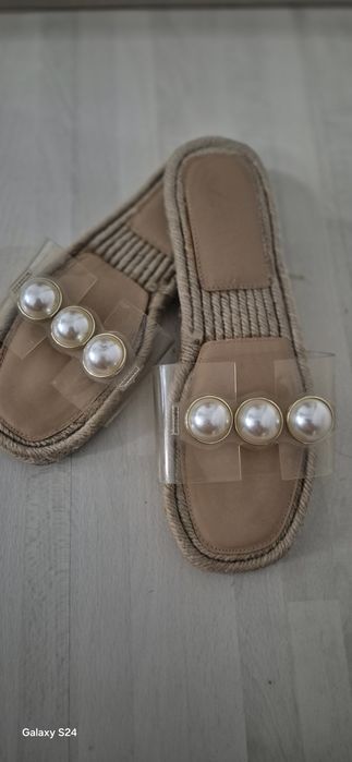 Klapki espadryle