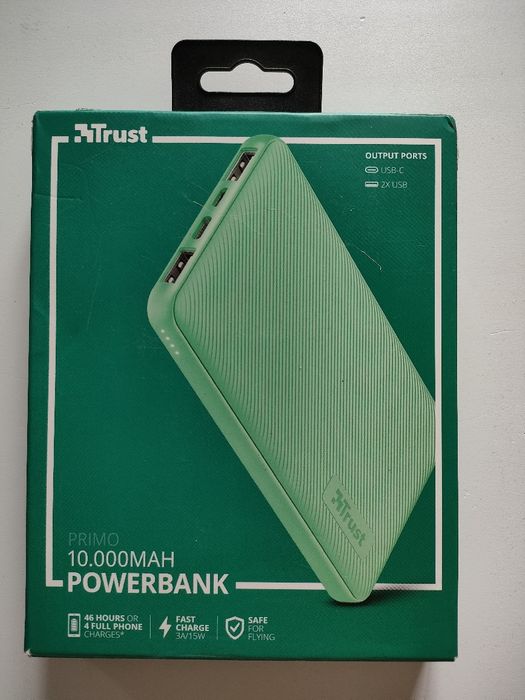 Powerbank 10000mAh Trust Primo USB-C.