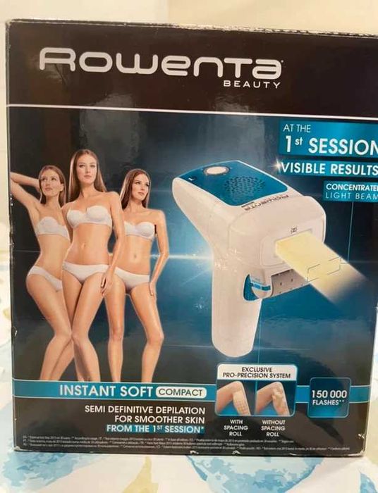 Rowenta Depiladora Luz Pulsada Instant Soft Compact