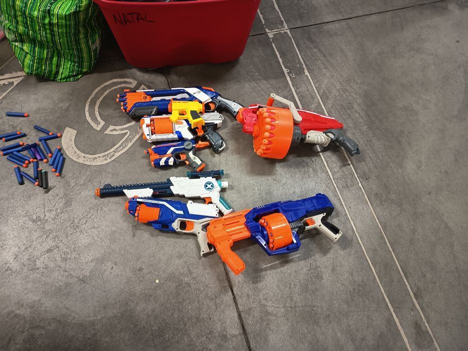 Lote de Armas Nerf – Bom Estado