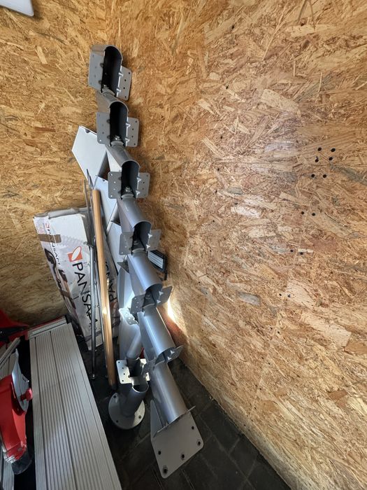 Schody modułowe drewniane buk + balustrada Leroy Merlin