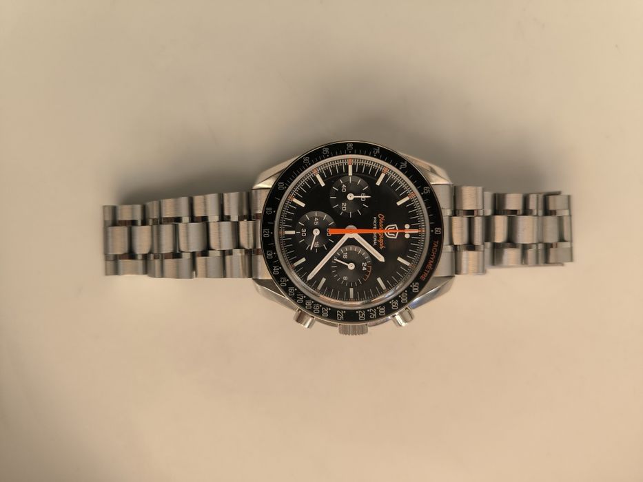 Relógio cronógrafo marca Watchdives 39mm movimento VK63