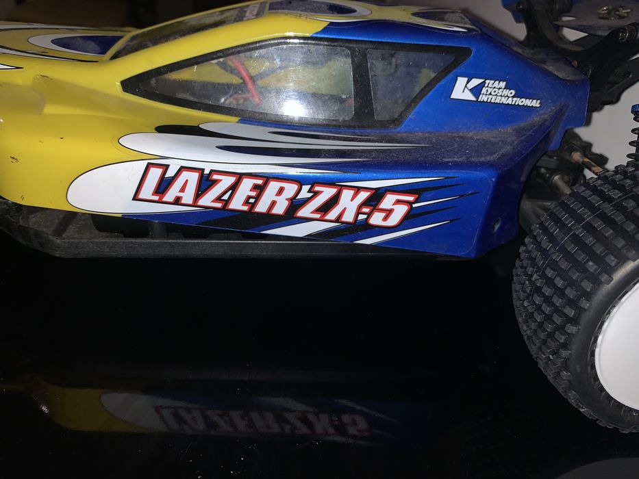 Kuosho lazer zx5 tv buggy limitid edition full set