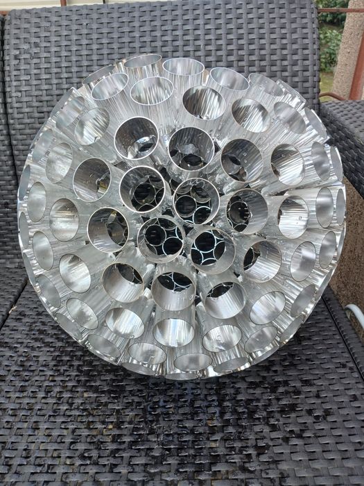 Lampa metalowa sufitowa
