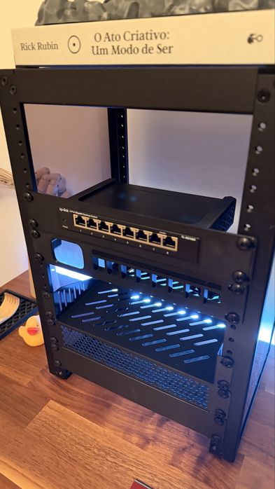 Suporte 3D Rack 10” Switch TP-Link TL-SG108