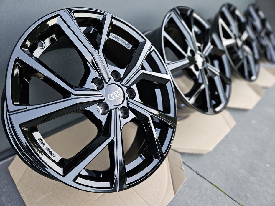 AUDI 17 " Nowe 5x112 Q2 Q3 A3 8P 8V 8Y A4 B6 B7 Czarne Felgi Alufelgi TÜV