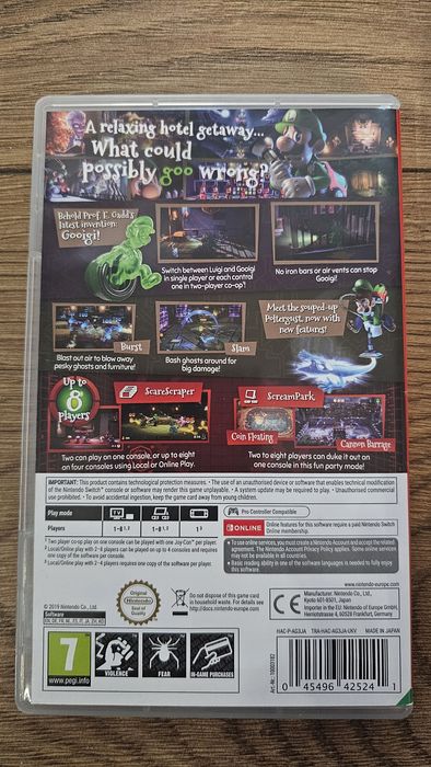 World War Z & Luigi Mansion 3 セット スウィチ World War Z & Luigi Mansion 3 セット スウィチ World War Z
