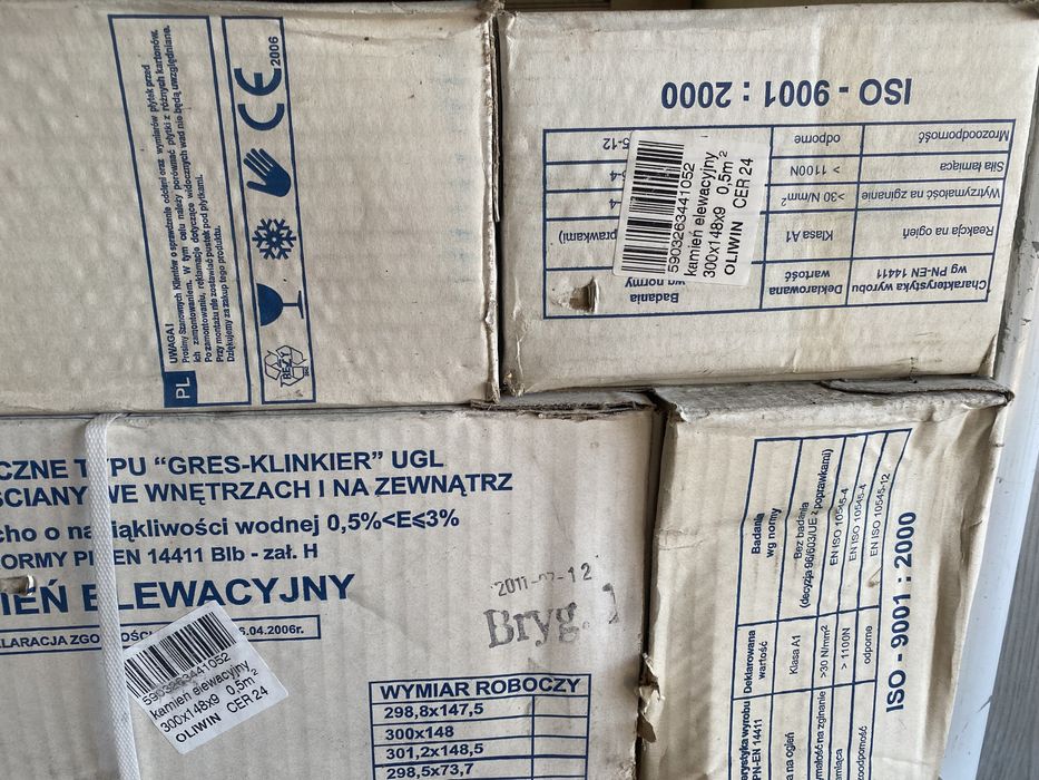 Płytki elewacyjne
