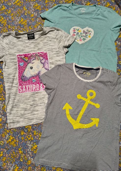 Zestaw bluzeczek Tchibo Kids roz. 134-140