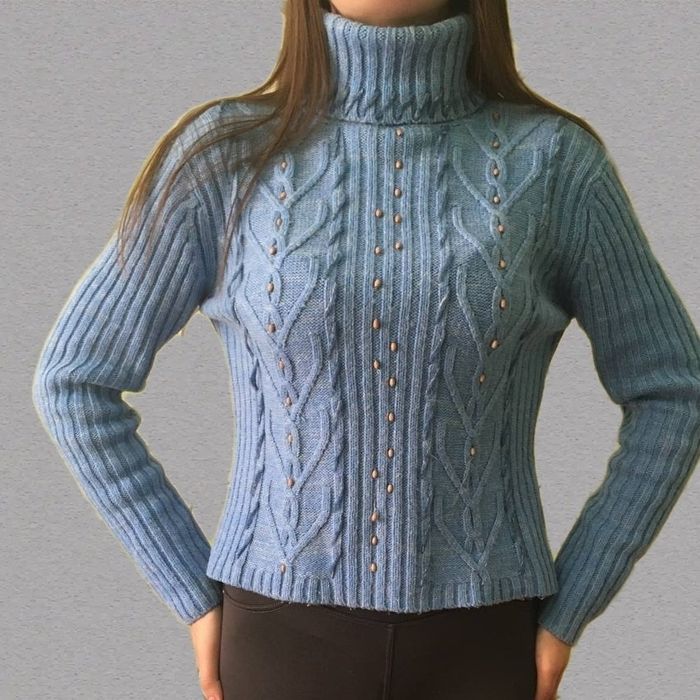 Светр "зимова в'язка"