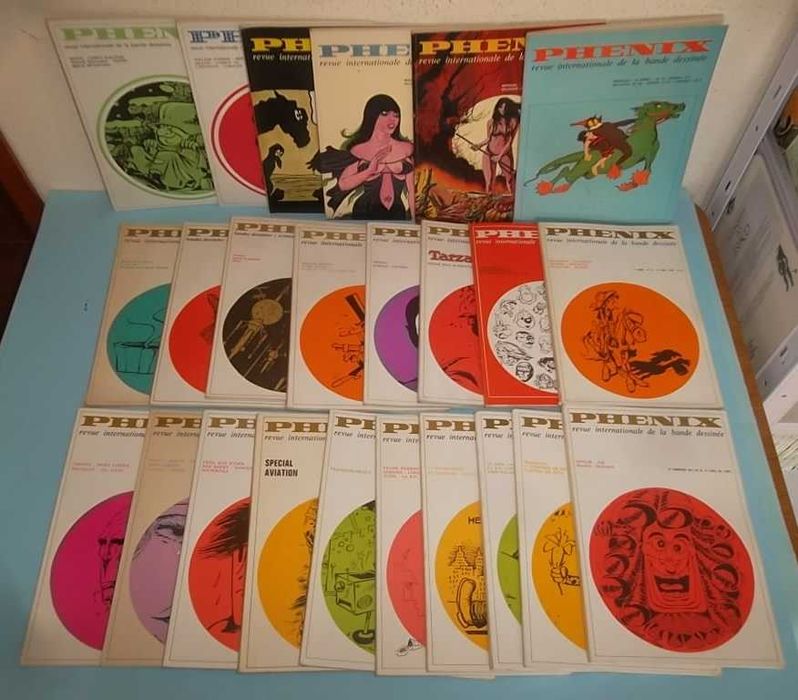 PHENIX - Lote de Revistas BD desde 1967
