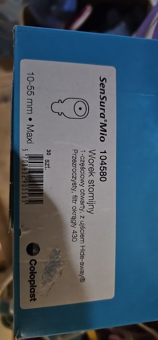 Worki sensura mio 10-55 mm maxi coloplast