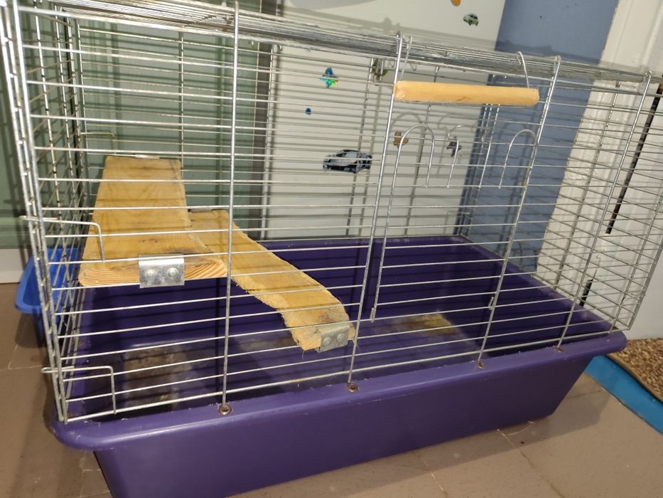 Клітка для шиншили чи кролика. Клетка . Дуже велика клітка.