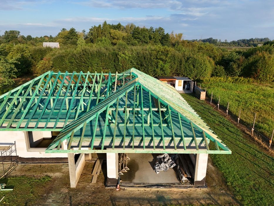 Więźba dachowa jodłowa