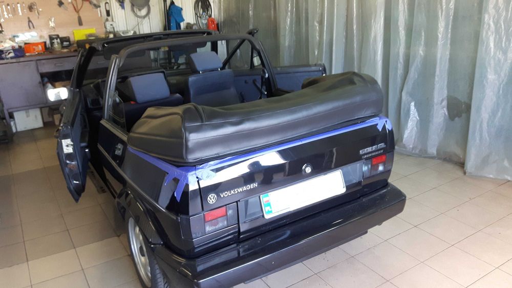 Pokrowiec na złożony dach VW Golf mk1 cabriolet NOWY