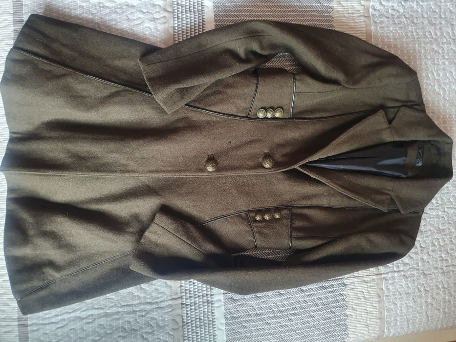 Długi płaszcz wiosna jesień topshop