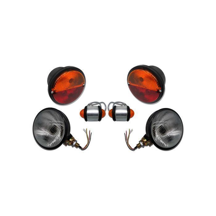 Reflektory + LAMPY TYLNE Zespolone + KIERUNKOWSKAZY C-330 [8919]