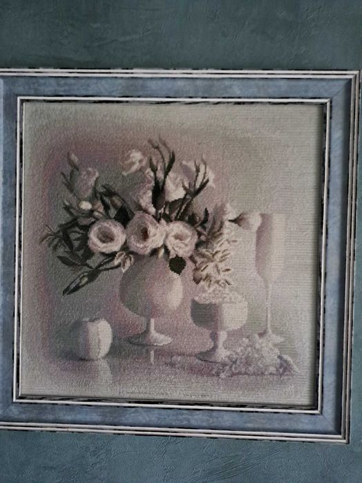 Вишивка хрестиком в рамці