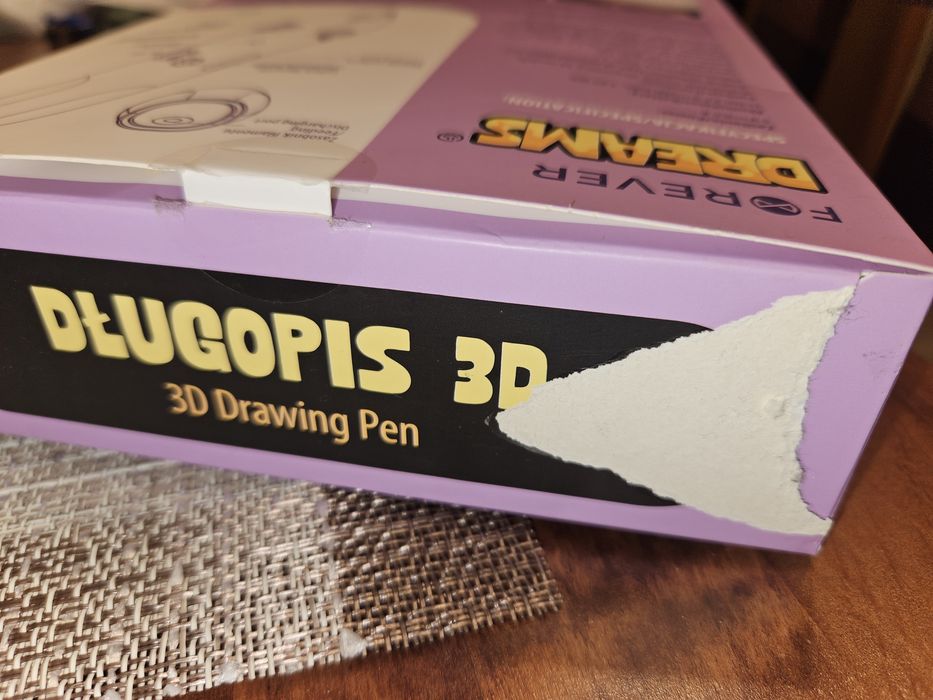 Długopis 3D Drawing PEN Trójwymiarowy FOREVER DREAMS Bezprzewodowy

Dł