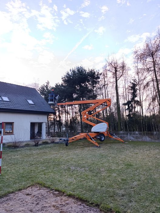 Wycinka drzew Praszka przycinka pielegnacja ogrodów zwyżka rębak