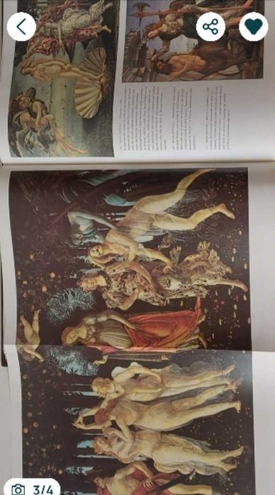 O Renascimento - livro novo de grandes dimensões em papel de arroz e encadernado em pele sintética