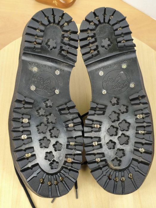 Buty r. 4 (37) Getta Grip Vintage Made in England  Steel Toe skóra