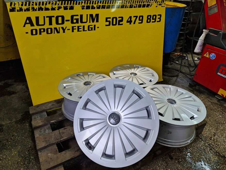 Alufelgi 5x112 16 Audi A3 A4 B5 B6 B7 B8 B9 A6 C6 C7 OE 7.0"x16" ET35