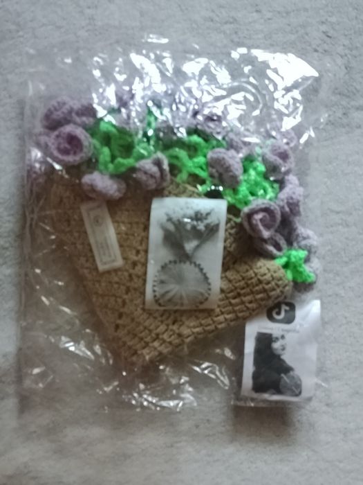 Серветка квіти нова ручна робота