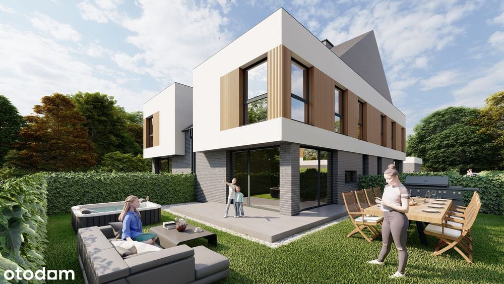 Nowoczesne Mieszkanie z Ogródkiem i Zadaszonym Miejscem Postojowym