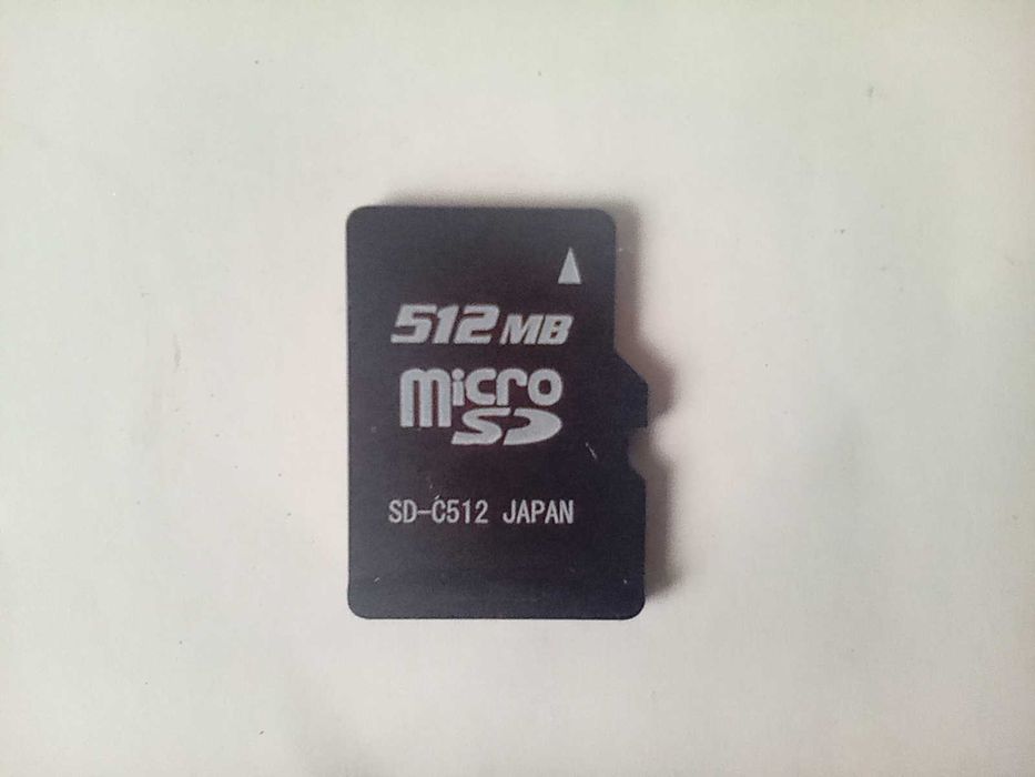 Карта памяті micro sd 512 Мb Japan
