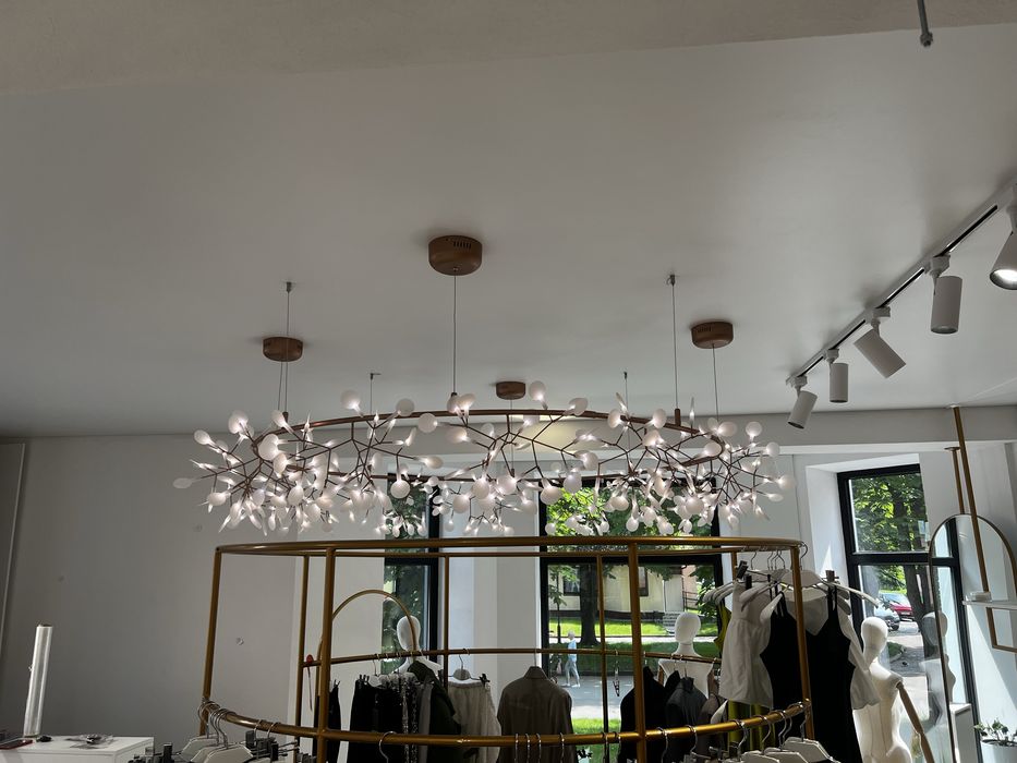 Люстра Led Petals Copper D200/H35