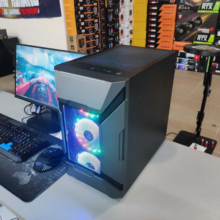 Компютер Новий Ryzen 5 5500, 16GB DDR4, RX 6700xt 12GB, SSD 512GB NVMe