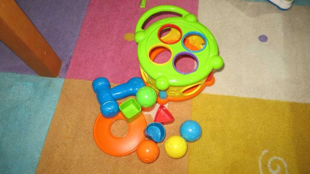 Tambor com formas geometricas