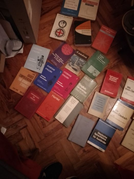 Livros Gramática/afins Inglês/Alemão/Fríancês/Italiano 60s/70s Desde 2E