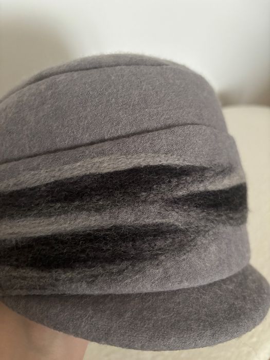 Ciepła czapka kapelusz z daszkiem