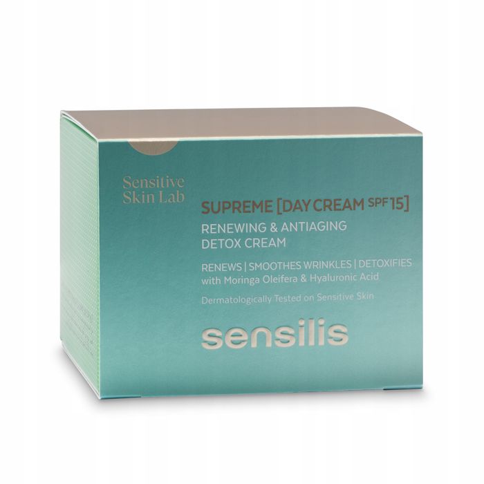 krem przeciwstarzeniowy na dzień sensilis supreme spf 15 50 ml