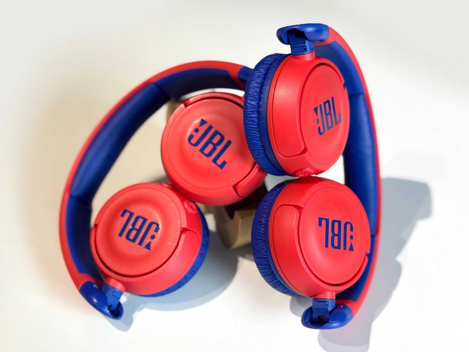 Słuchawki nauszne JBL JR310BT Czerwony