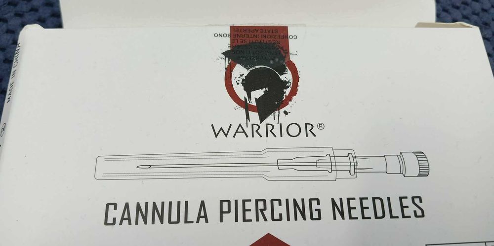 Igły do piercingu 4szt.