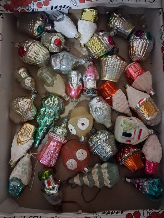 Старые елочные игрушки