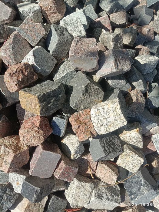 Kostka granitowa mix kolorowa rozmiar 4/6