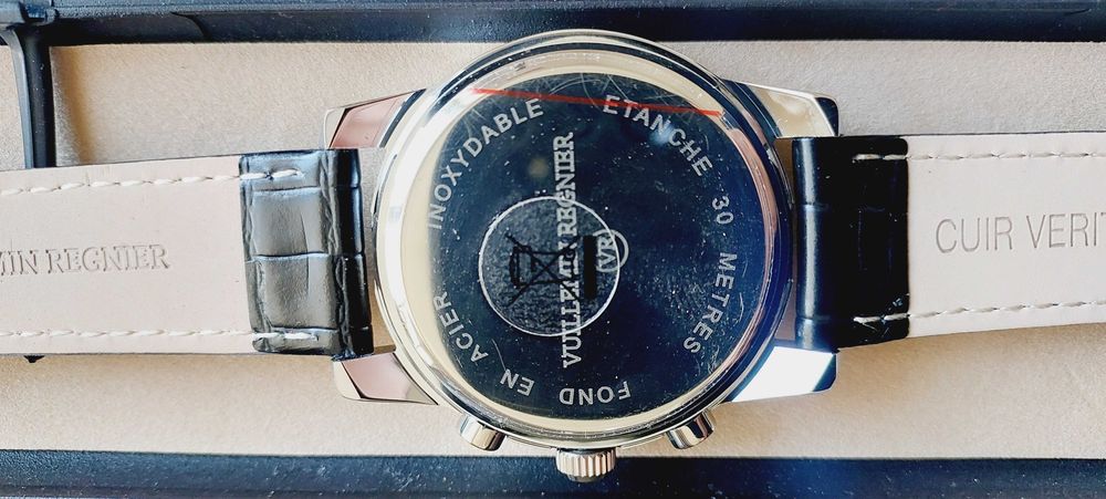Годинник наручний Vuillemin Regnier Chronographe Франція Хронограф кварц