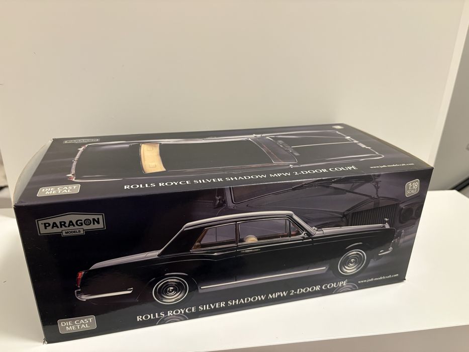 Model Rolls Royce Silver Shadow MPW 1:18 Paragon (autoart kyosho norev welly)