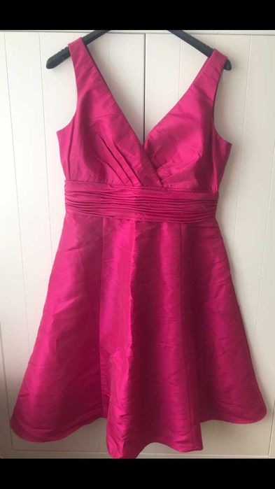 Piękna sukienka fuksja rozm L