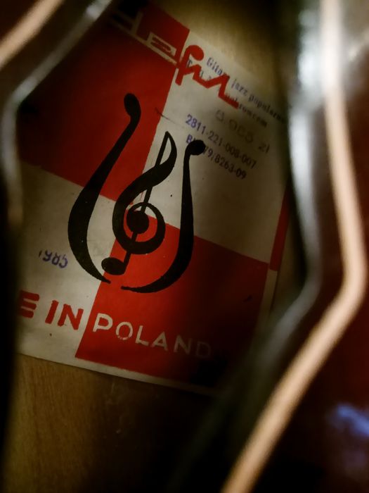 Gitara akustyczna Defil Jazz 3 z pokrowcem