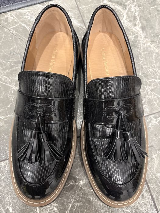 Lordsy, mokasyny, półbuty Clara Barson 36 rozmiar czarne