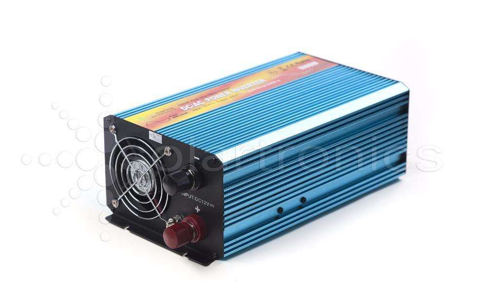 Inversor de 600W 1000W 1500W 2000W de Onda Pura 12V ou 24V