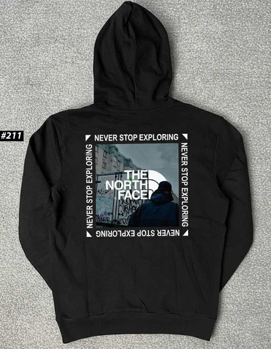 БЕЗ ПЕРЕДПЛАТ - Новая Кофта - Худи TNF - The North Face - KRBK Street