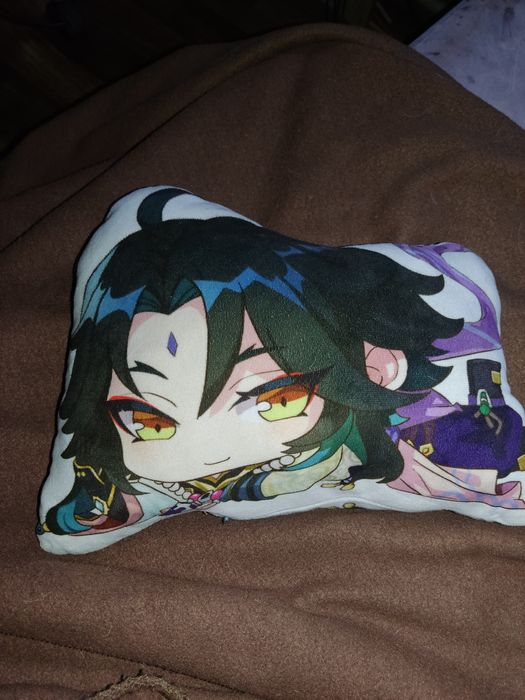 подушка с сяо геншин импакт